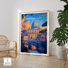Vatican City Art Print