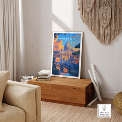 Vatican City Art Print