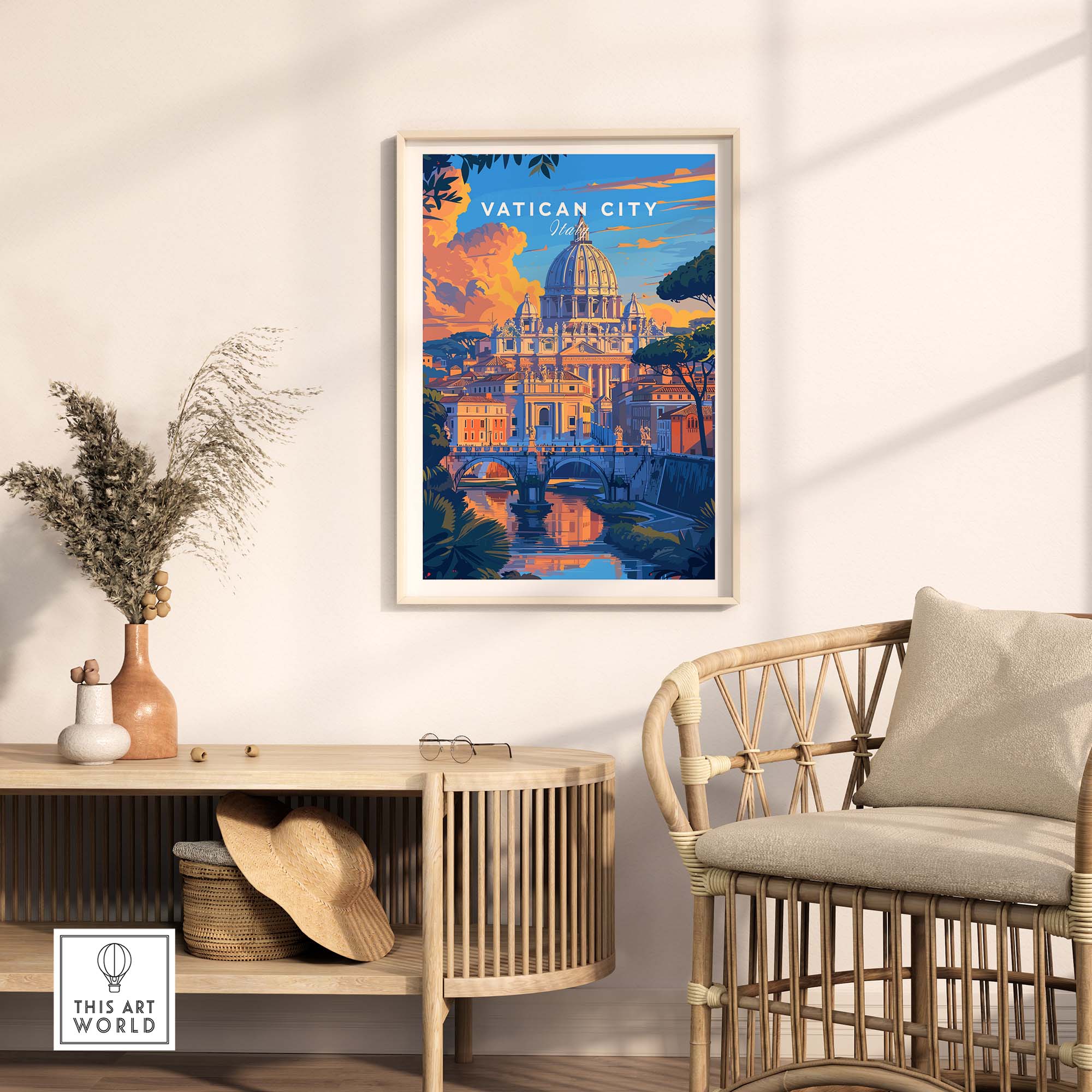 Vatican City Art Print