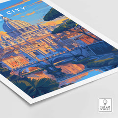Vatican City Art Print