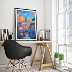 Vatican City Art Print