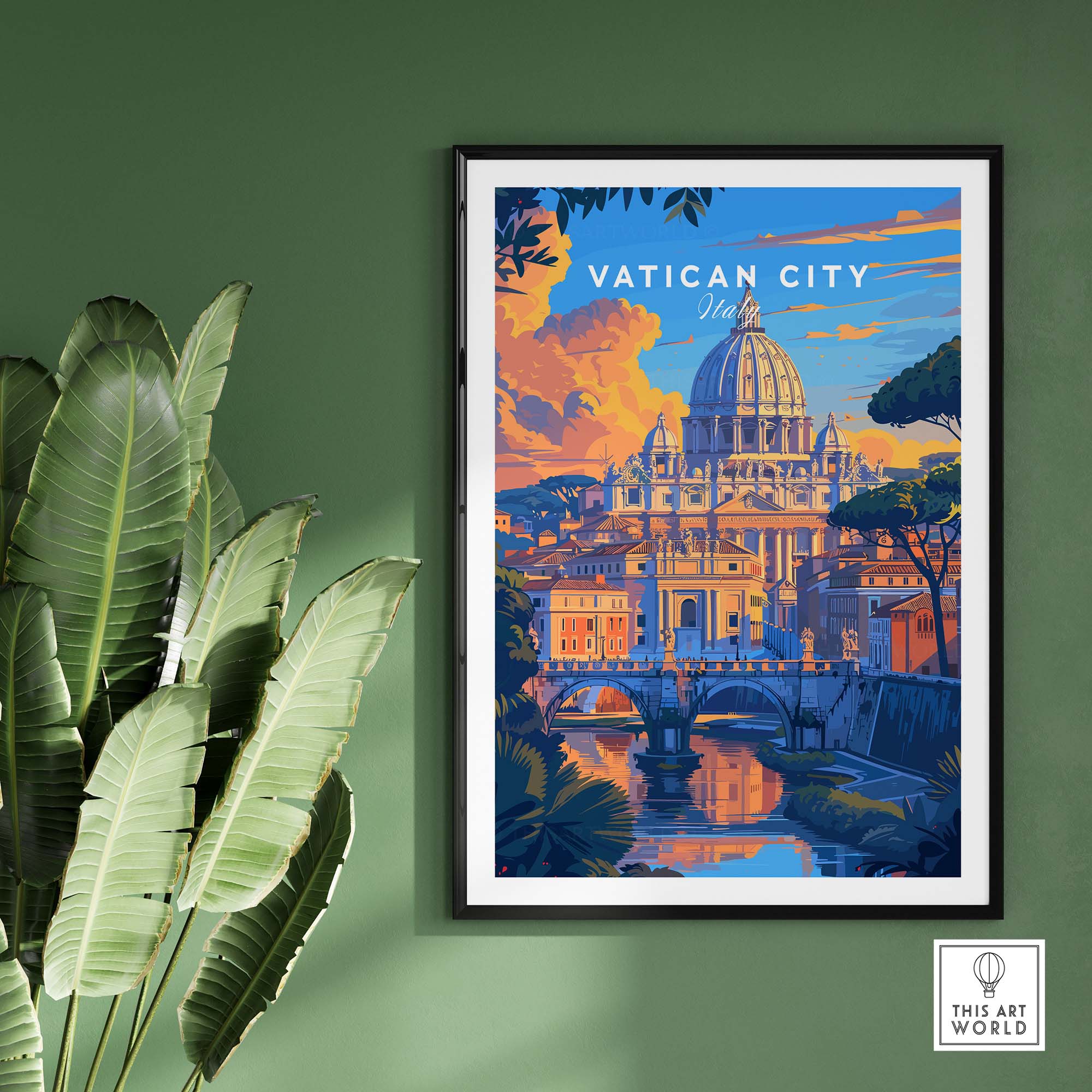 Vatican City Art Print