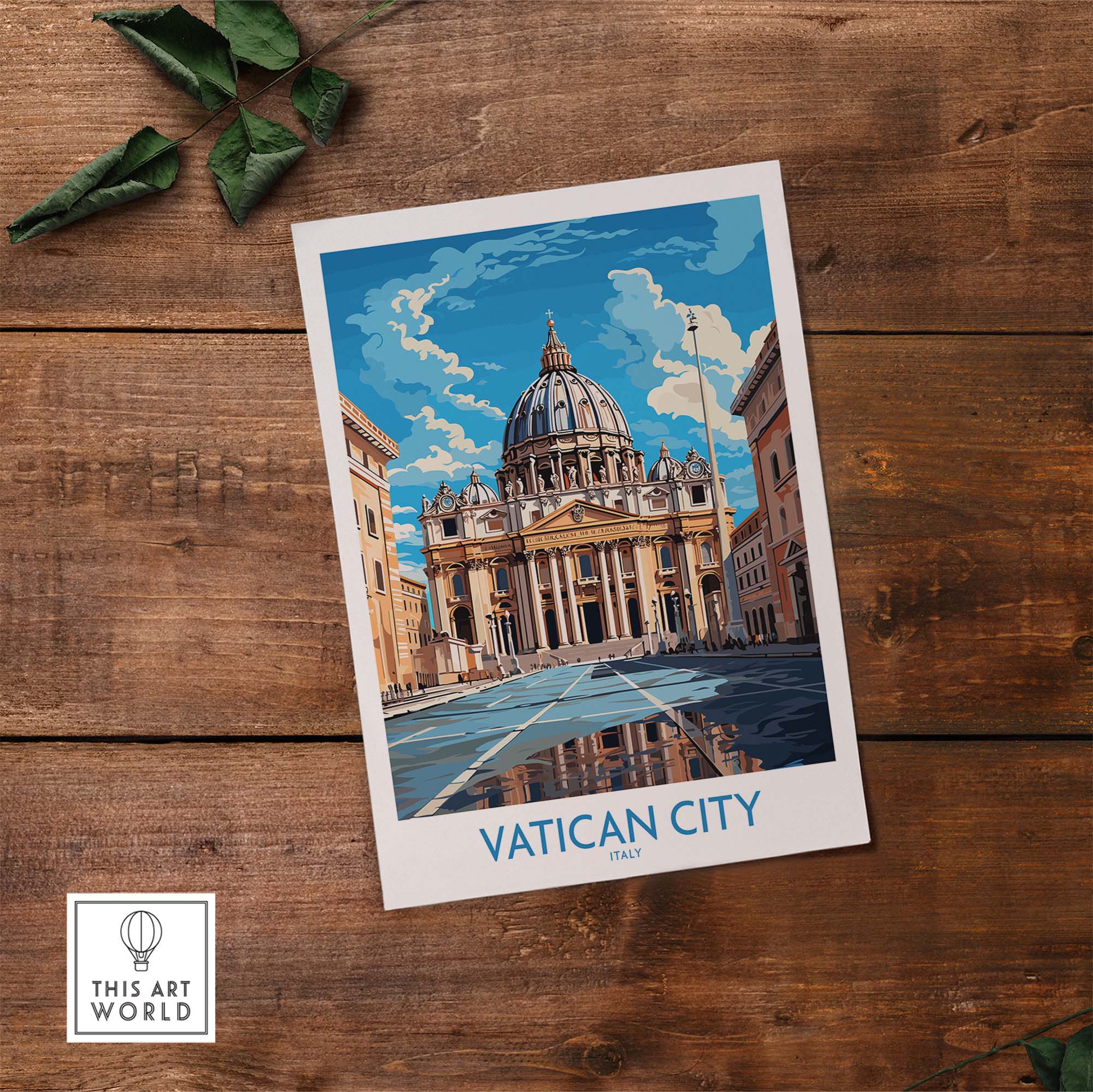 a postcard with a picture of a building in the background