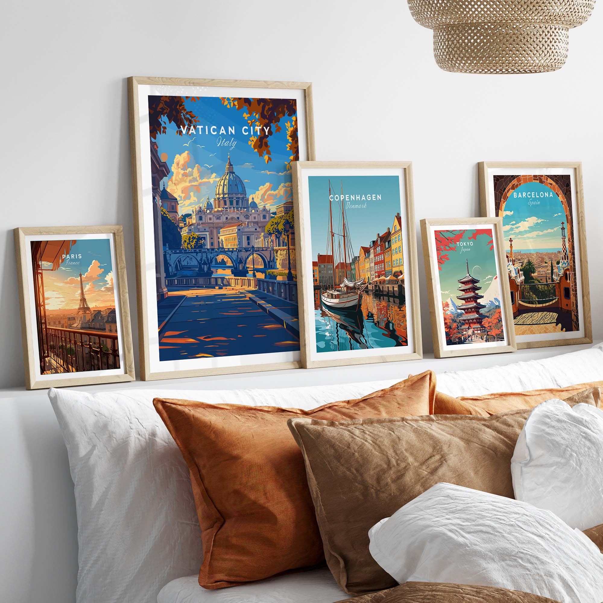 Vatican City Travel Poster