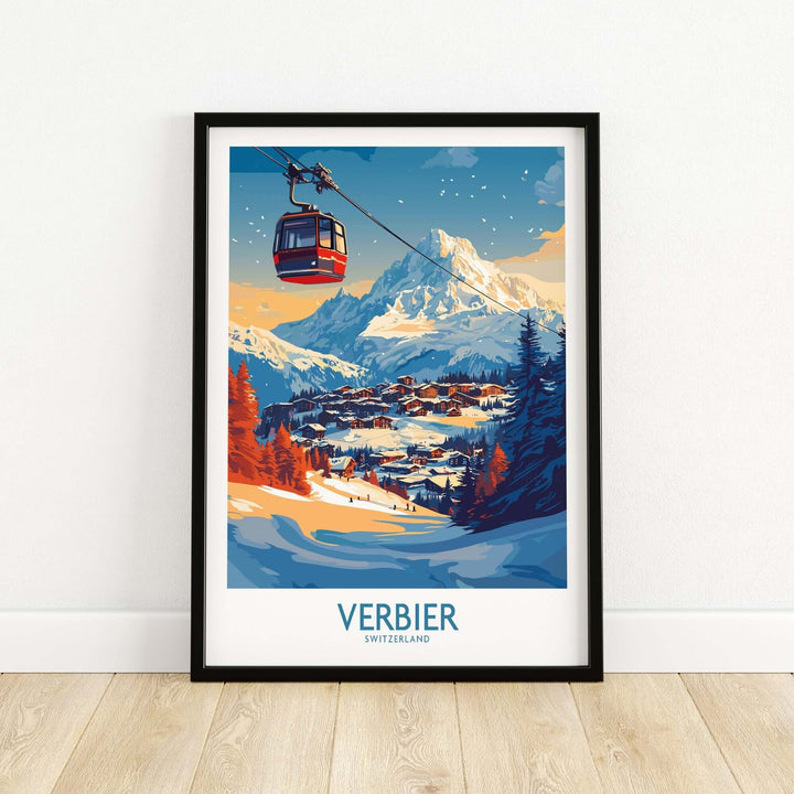 Verbier Wall Art Print