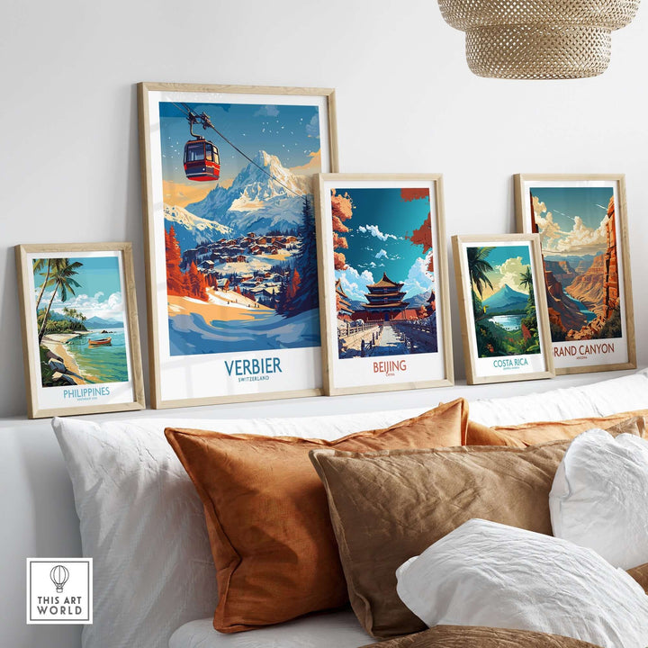 Verbier Wall Art Print