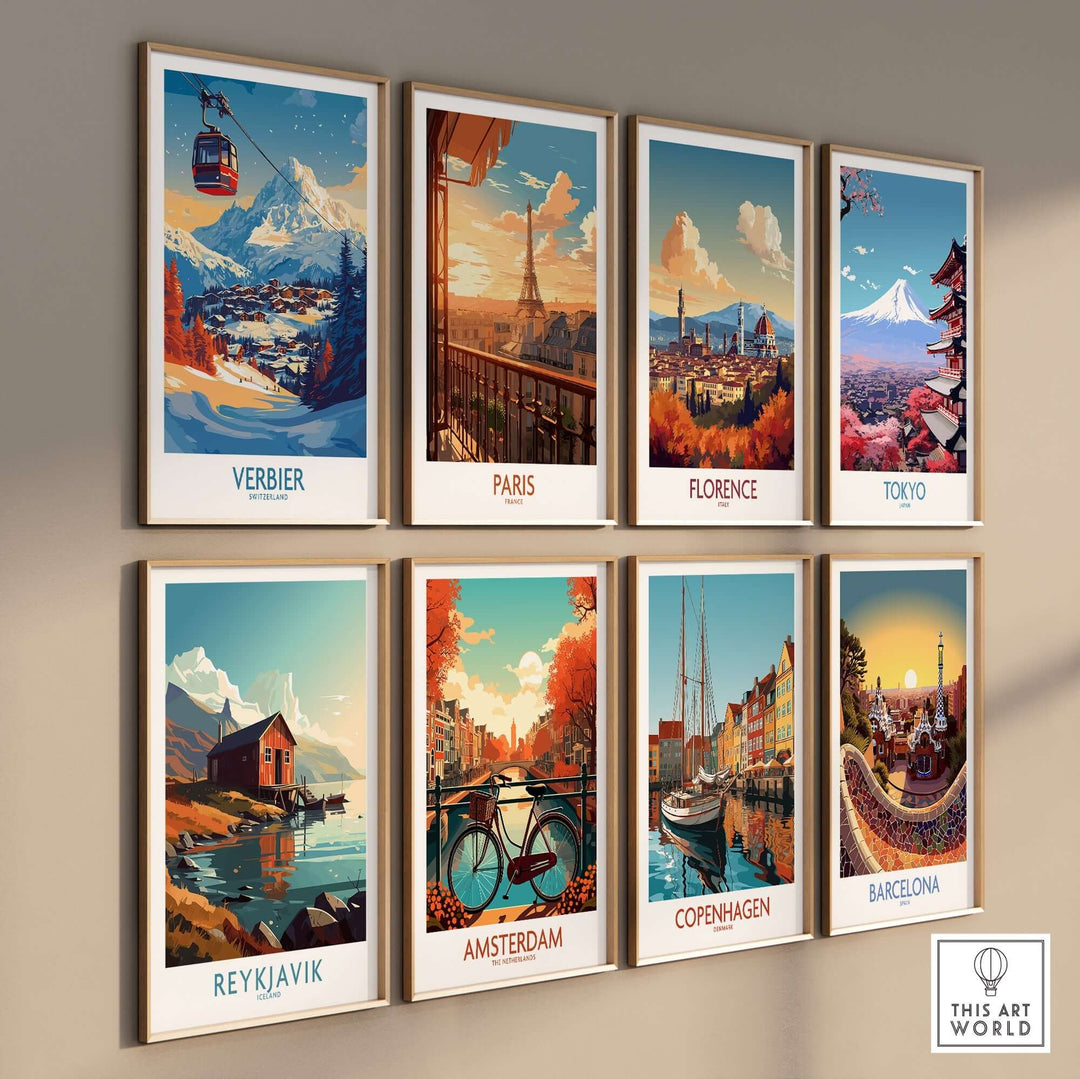 Verbier Wall Art Print