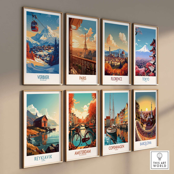 Verbier Wall Art Print