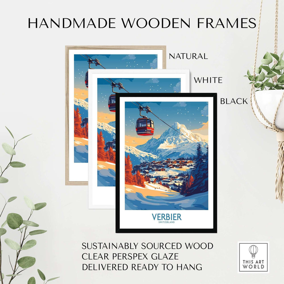 Verbier Wall Art Print