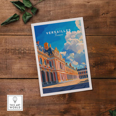 Versailles Print France showcasing the stunning architecture and beauty of the Palace of Versailles.