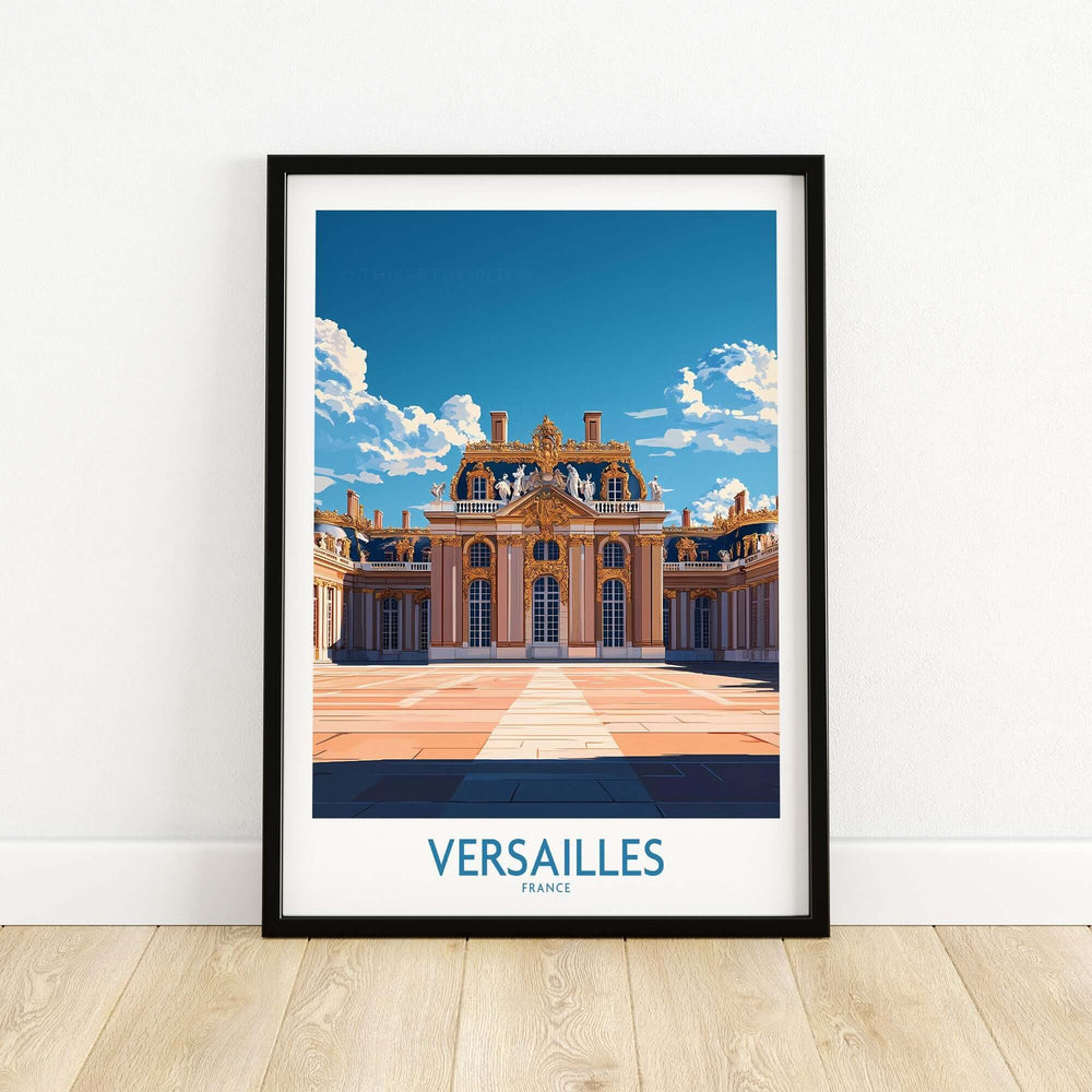 Versailles Travel Poster