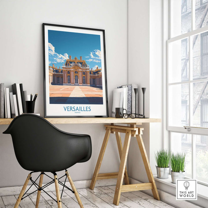 Versailles Travel Poster