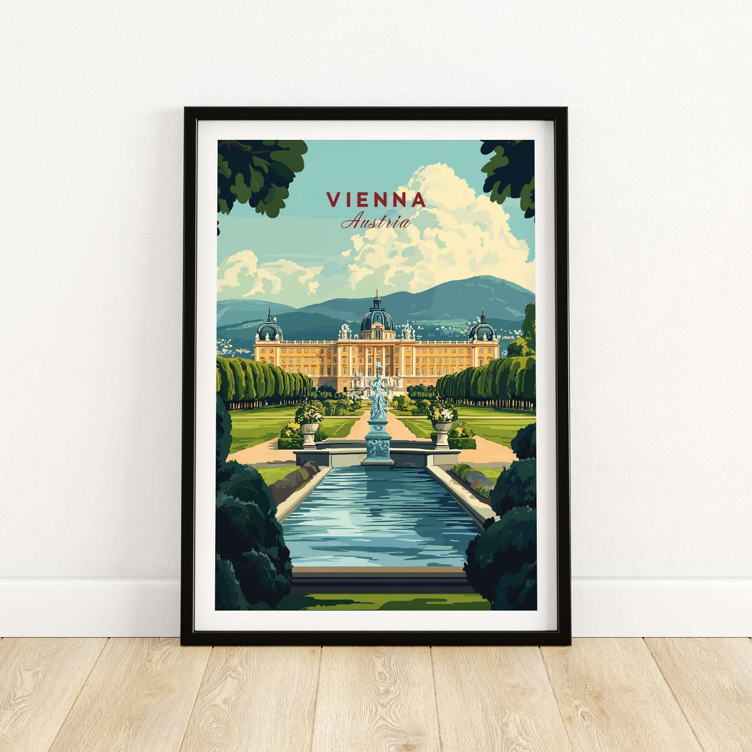 Vienna Travel Print