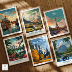 El Capitan Travel Poster – Yosemite National Park Granite Monolith Art among other travel posters.