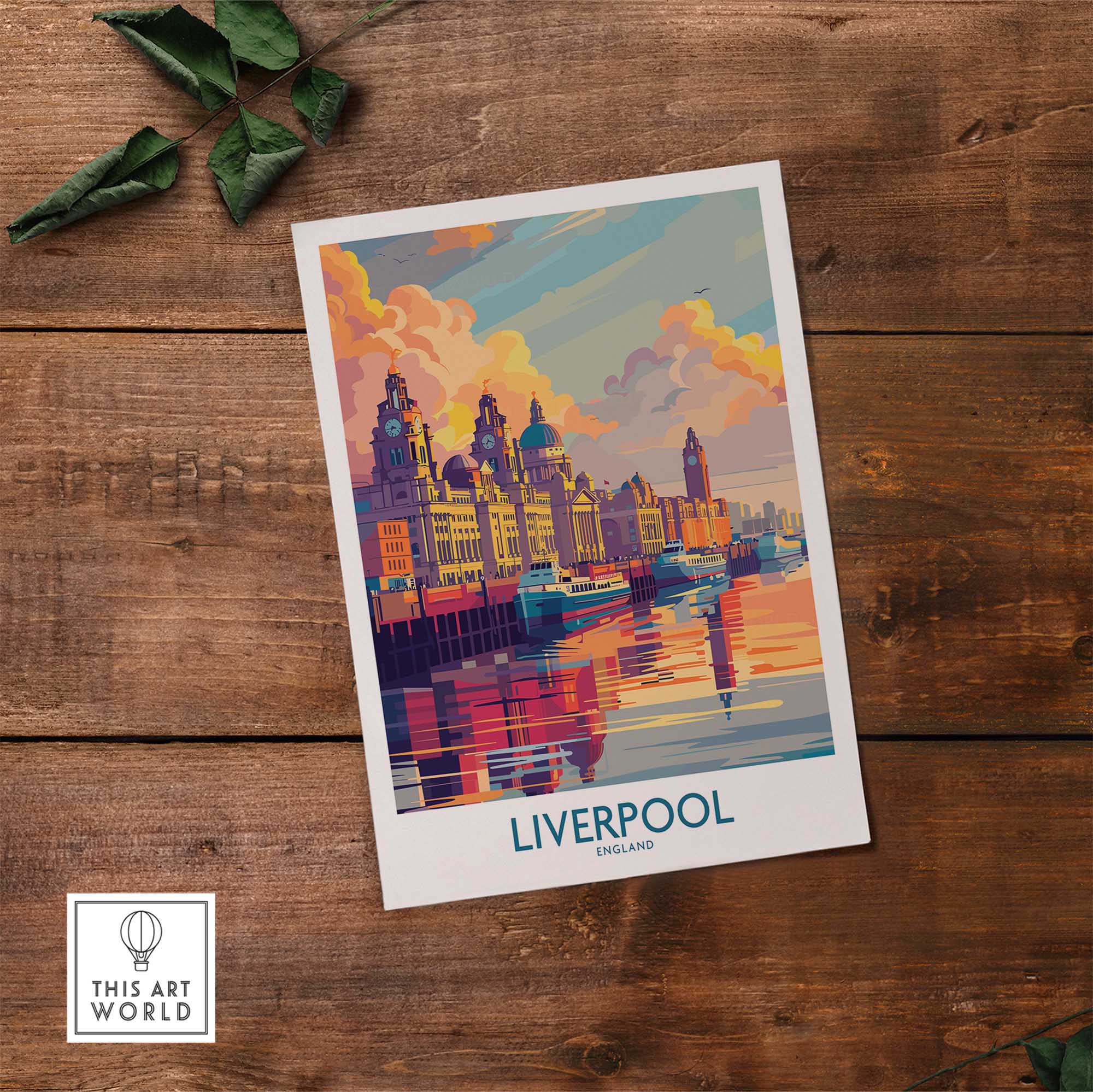 Wall Art Print of Liverpool-This Art World