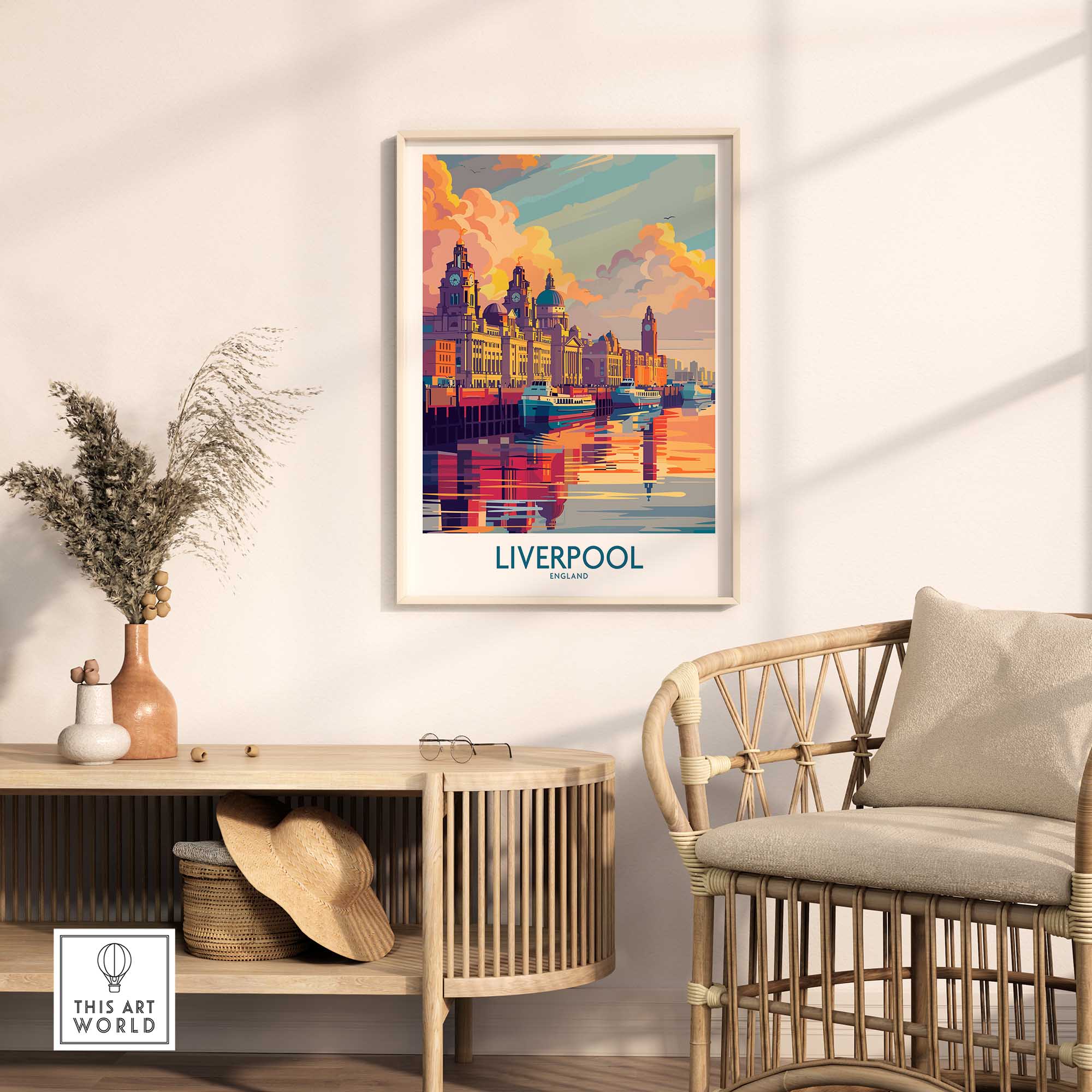 Wall Art Print of Liverpool-This Art World