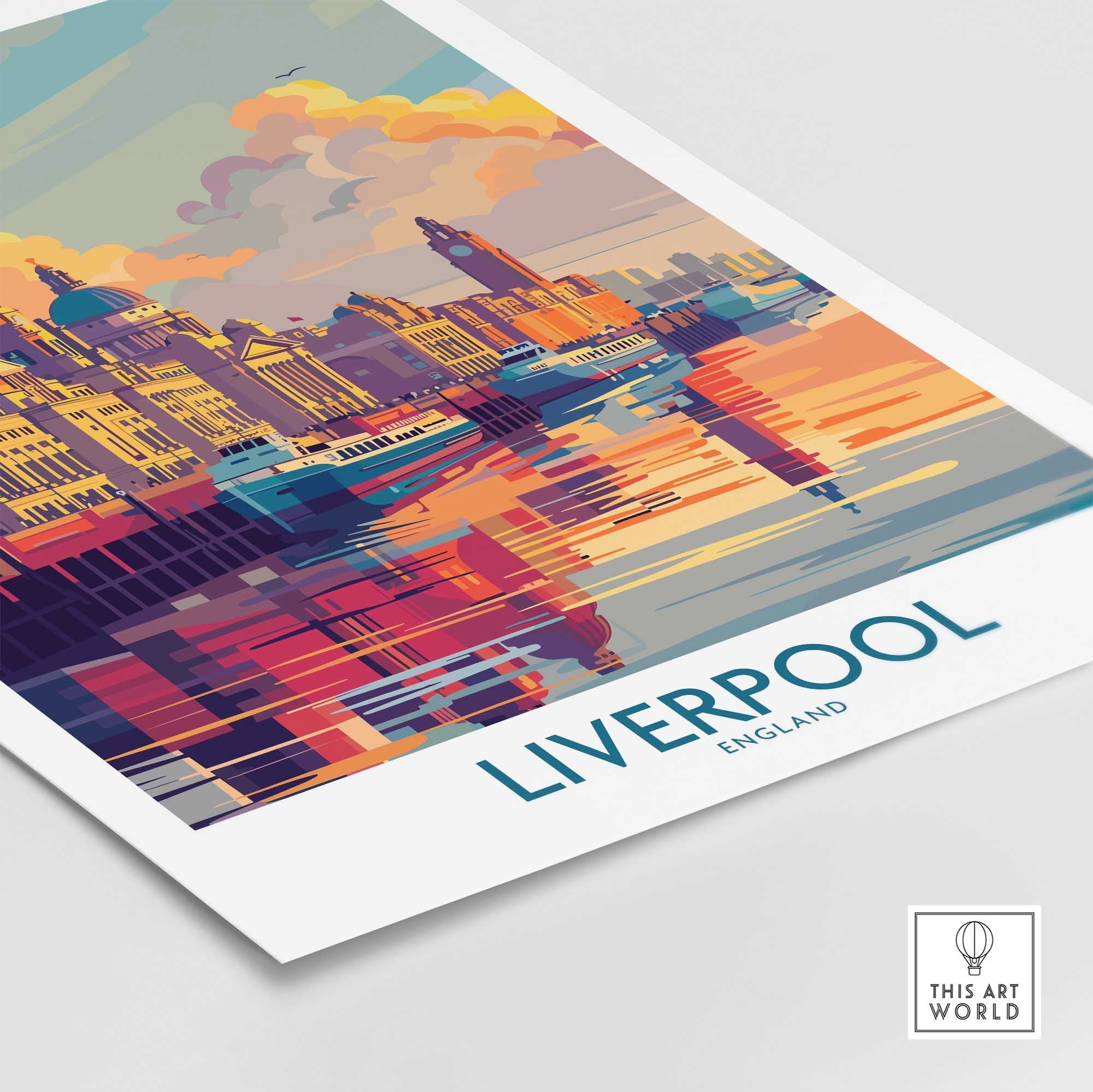 Wall Art Print of Liverpool-This Art World