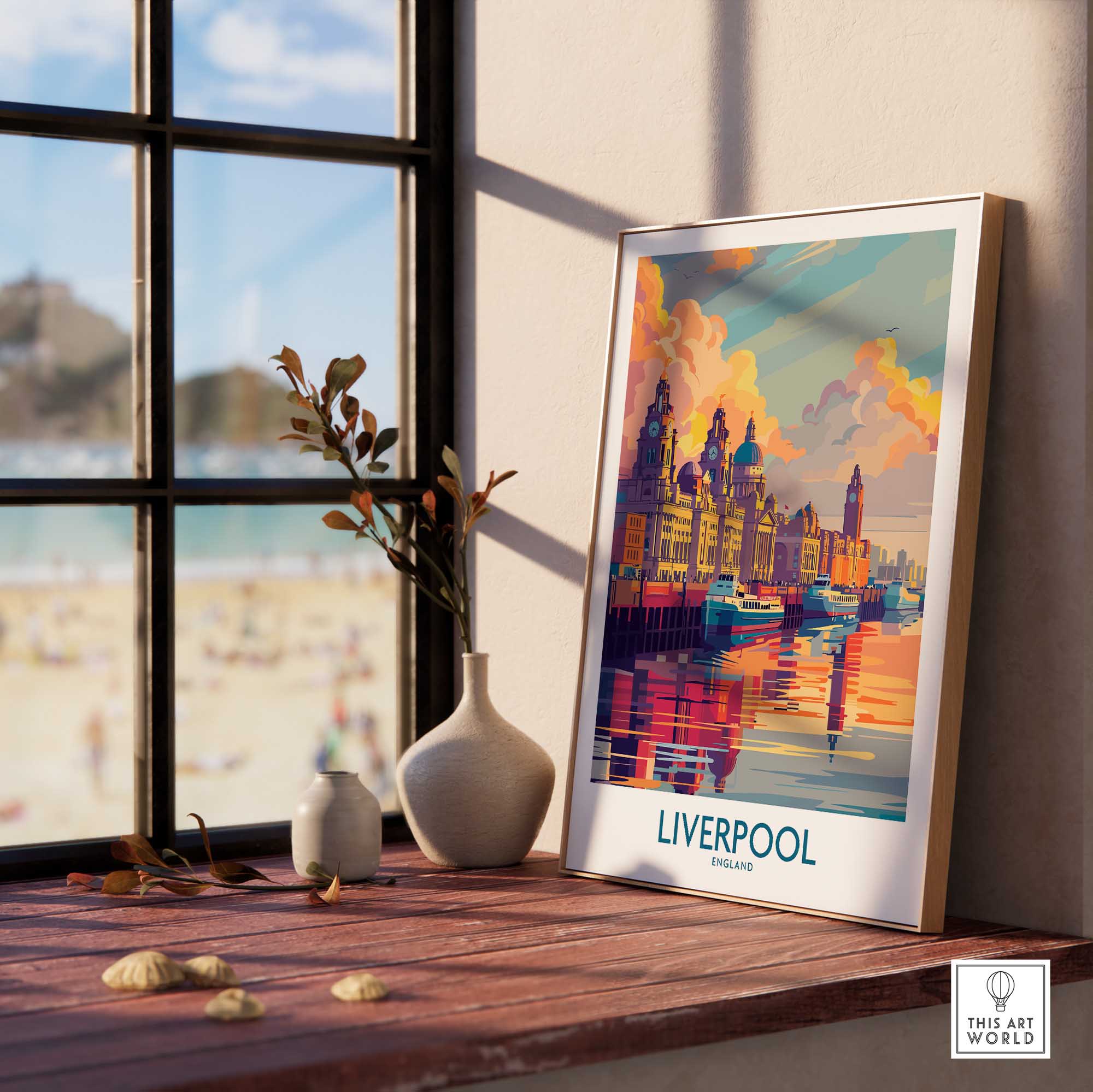 Wall Art Print of Liverpool-This Art World