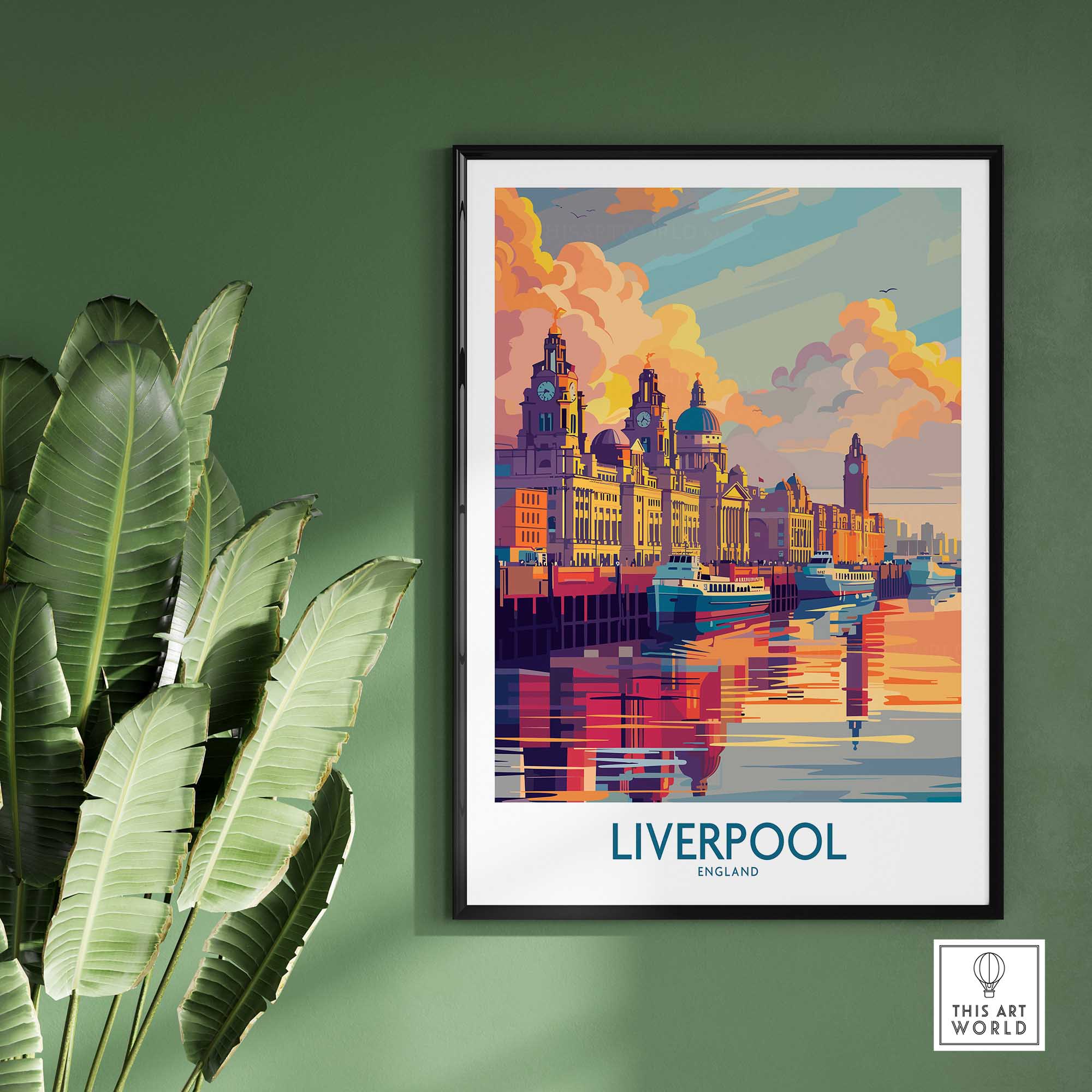 Wall Art Print of Liverpool-This Art World