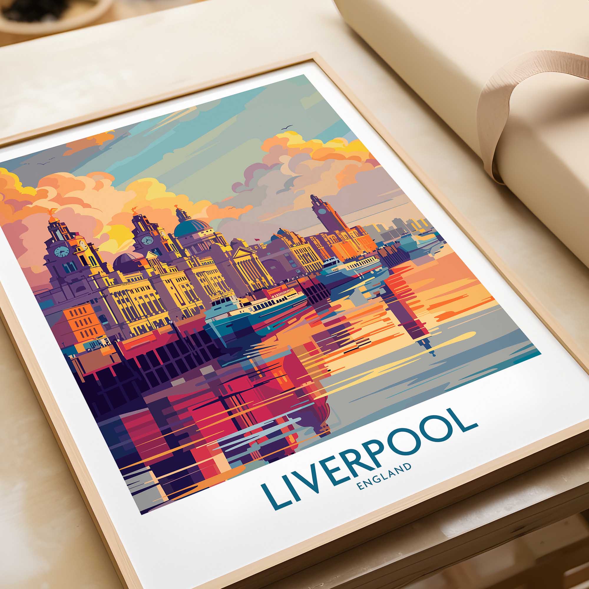 Wall Art Print of Liverpool-This Art World