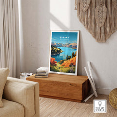 Wanaka Travel Print part of our best collection or travel posters and prints - This Art World