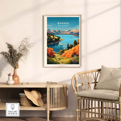 Wanaka Travel Print part of our best collection or travel posters and prints - This Art World