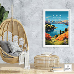 Wanaka Travel Print part of our best collection or travel posters and prints - This Art World