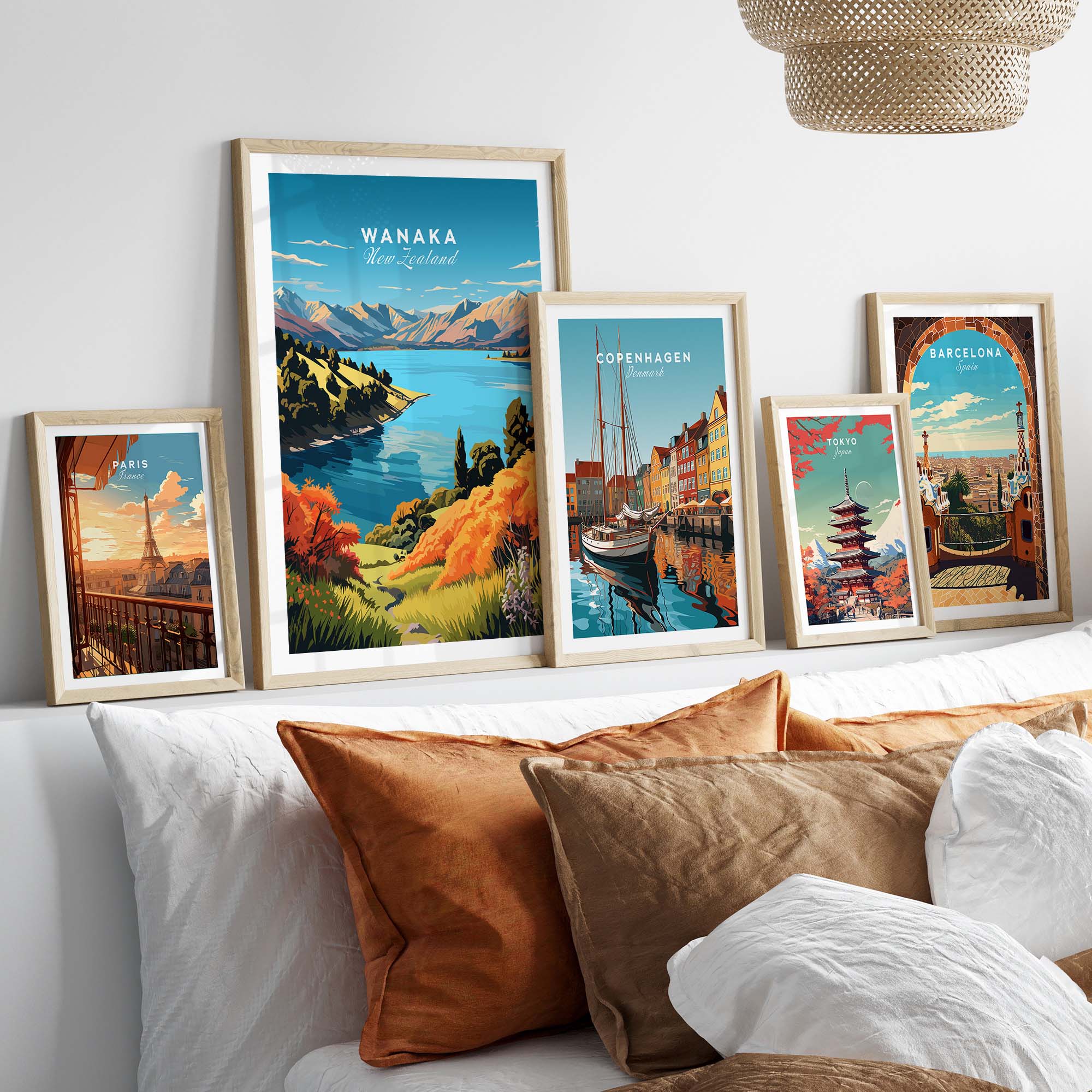 Wanaka Travel Print part of our best collection or travel posters and prints - This Art World