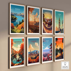 Wanaka Travel Print part of our best collection or travel posters and prints - This Art World