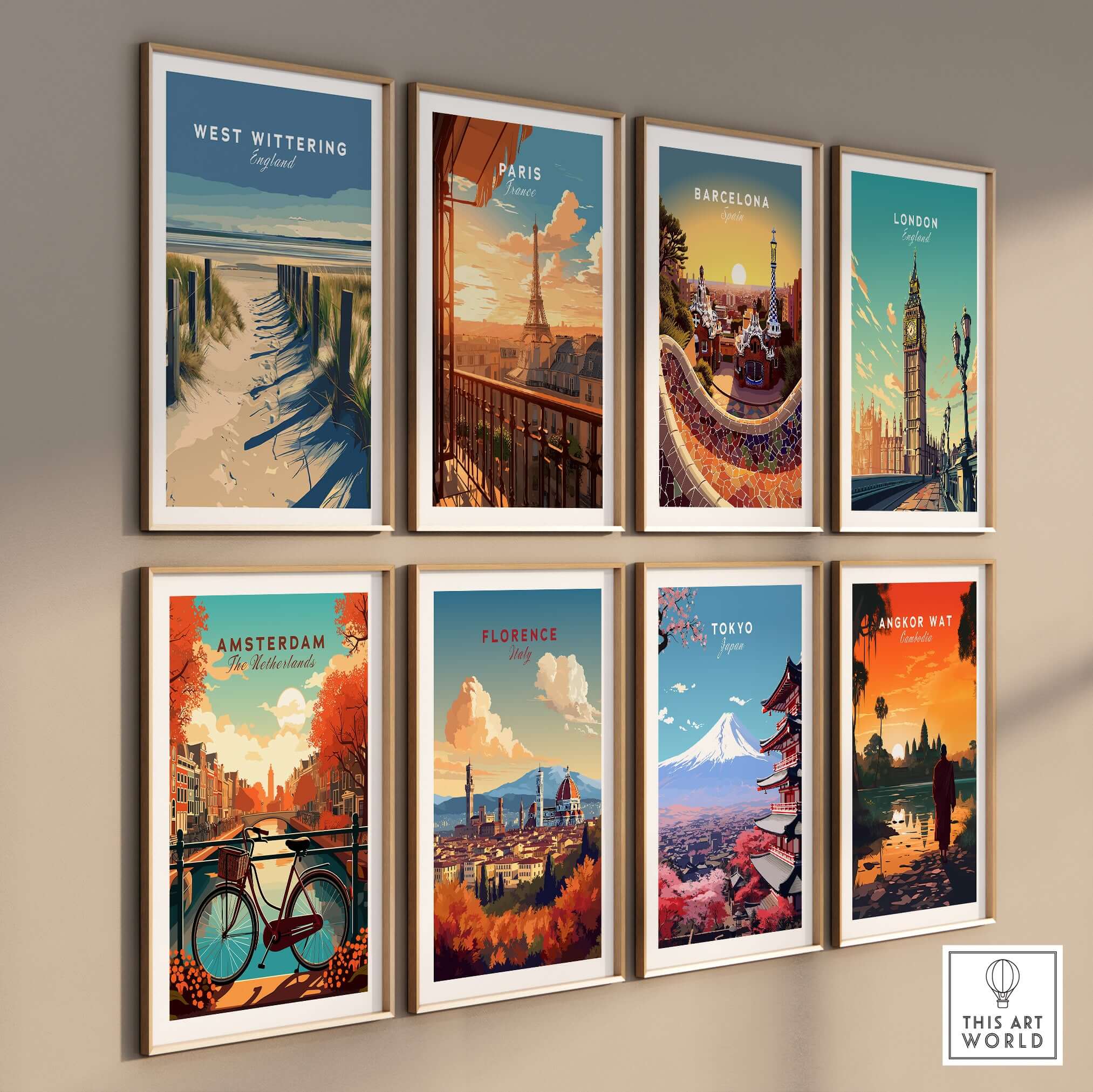 West Wittering Poster - Chichester England Print - Coastal Home Decor featured among other city prints.