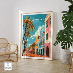 Willemstad Curacao Poster-This Art World