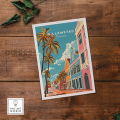 Willemstad Curacao Poster-This Art World