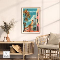 Willemstad Curacao Poster-This Art World