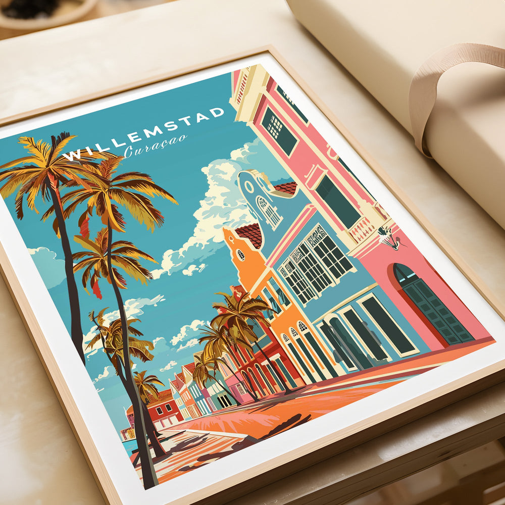Willemstad Curacao Poster-This Art World