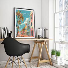 Willemstad Curacao Poster-This Art World