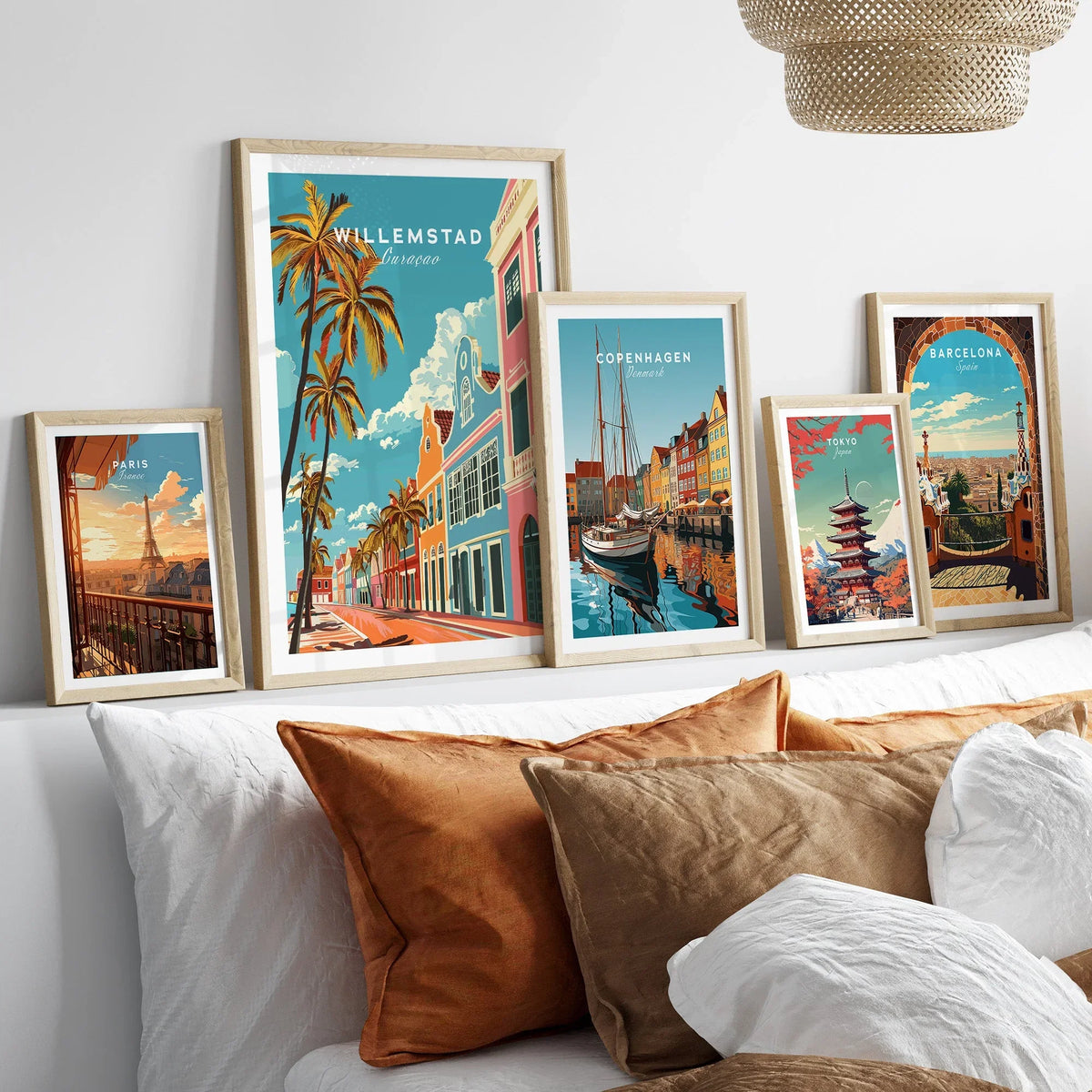 Willemstad Curacao Poster-This Art World