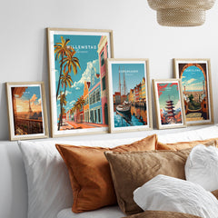 Willemstad Curacao Poster-This Art World