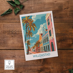 Willemstad Curacao Travel Print-This Art World