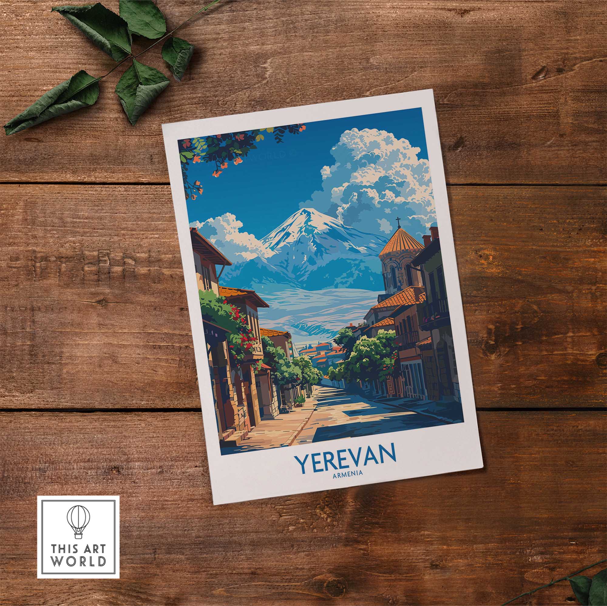 Yerevan Armenia Wall Art Print-This Art World