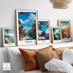 Yerevan Armenia Wall Art Print-This Art World