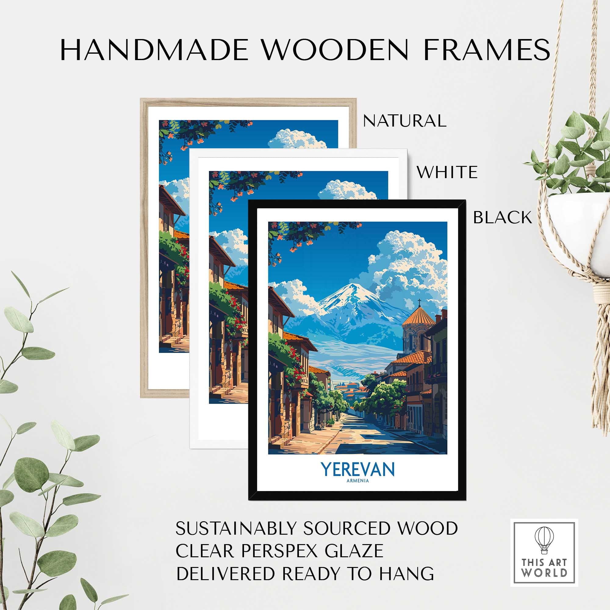 Yerevan Armenia Wall Art Print-This Art World