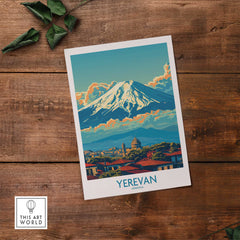 Yerevan Poster Armenia-This Art World