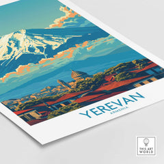 Yerevan Poster Armenia-This Art World