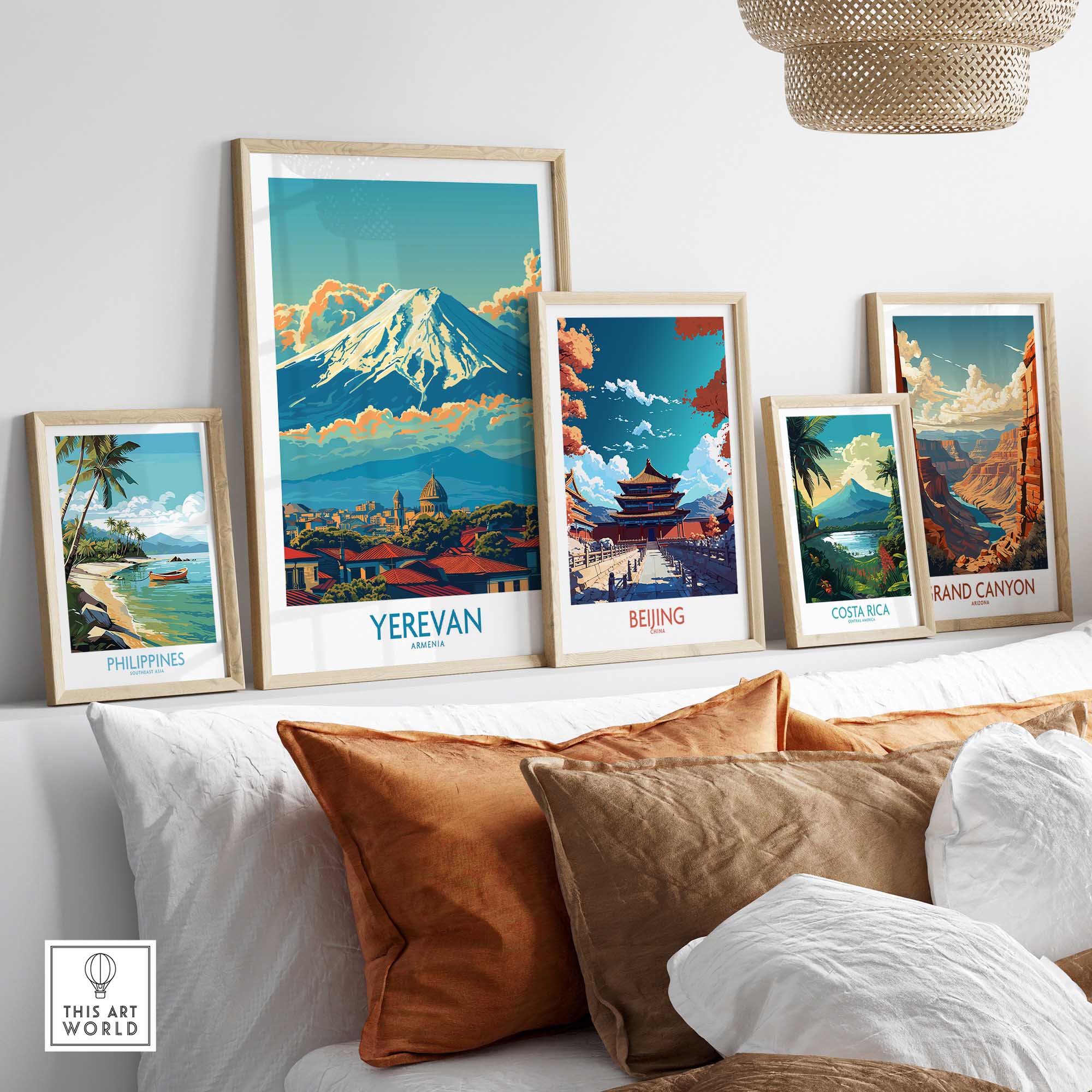 Yerevan Poster Armenia-This Art World
