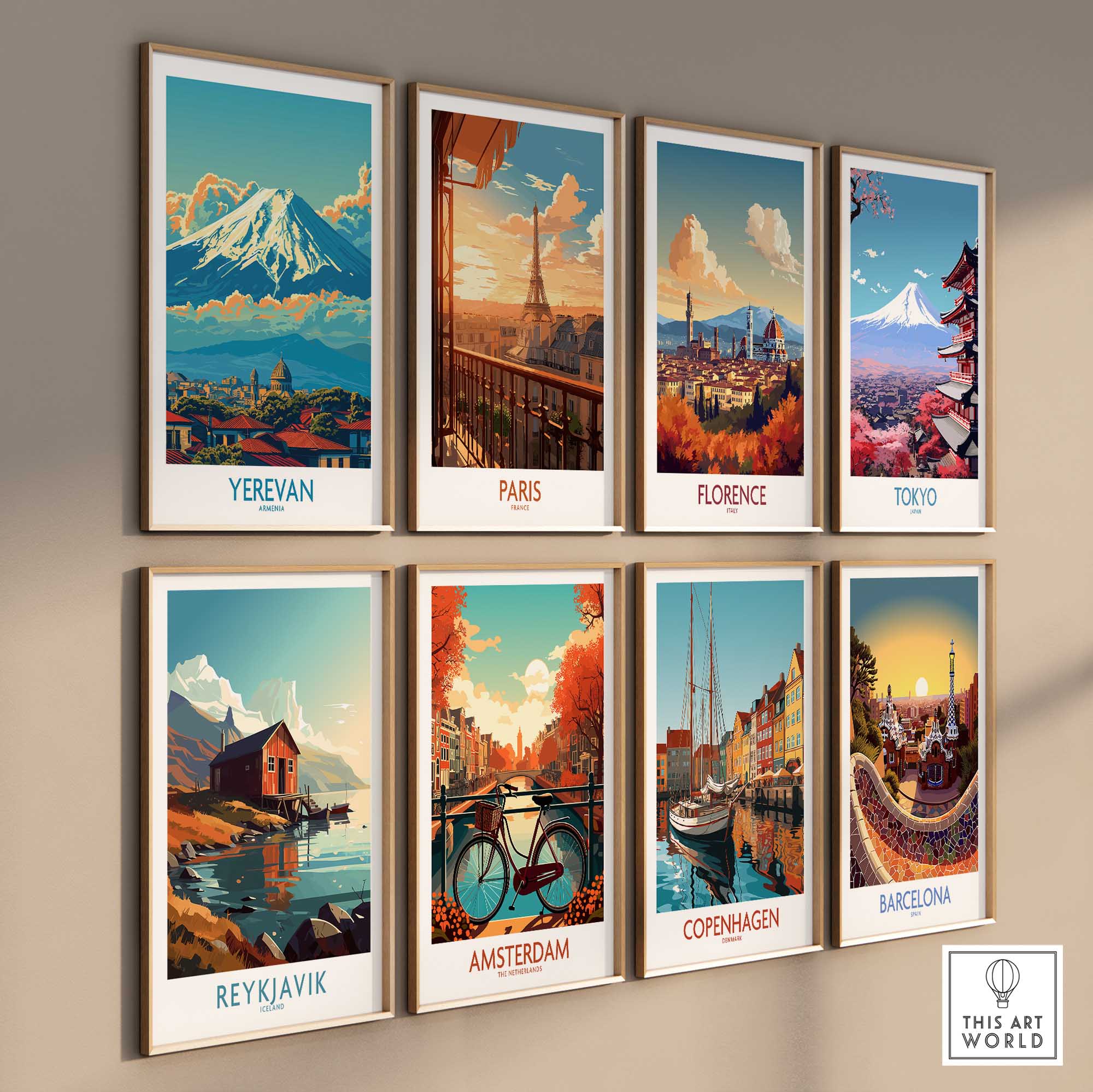Yerevan Poster Armenia-This Art World