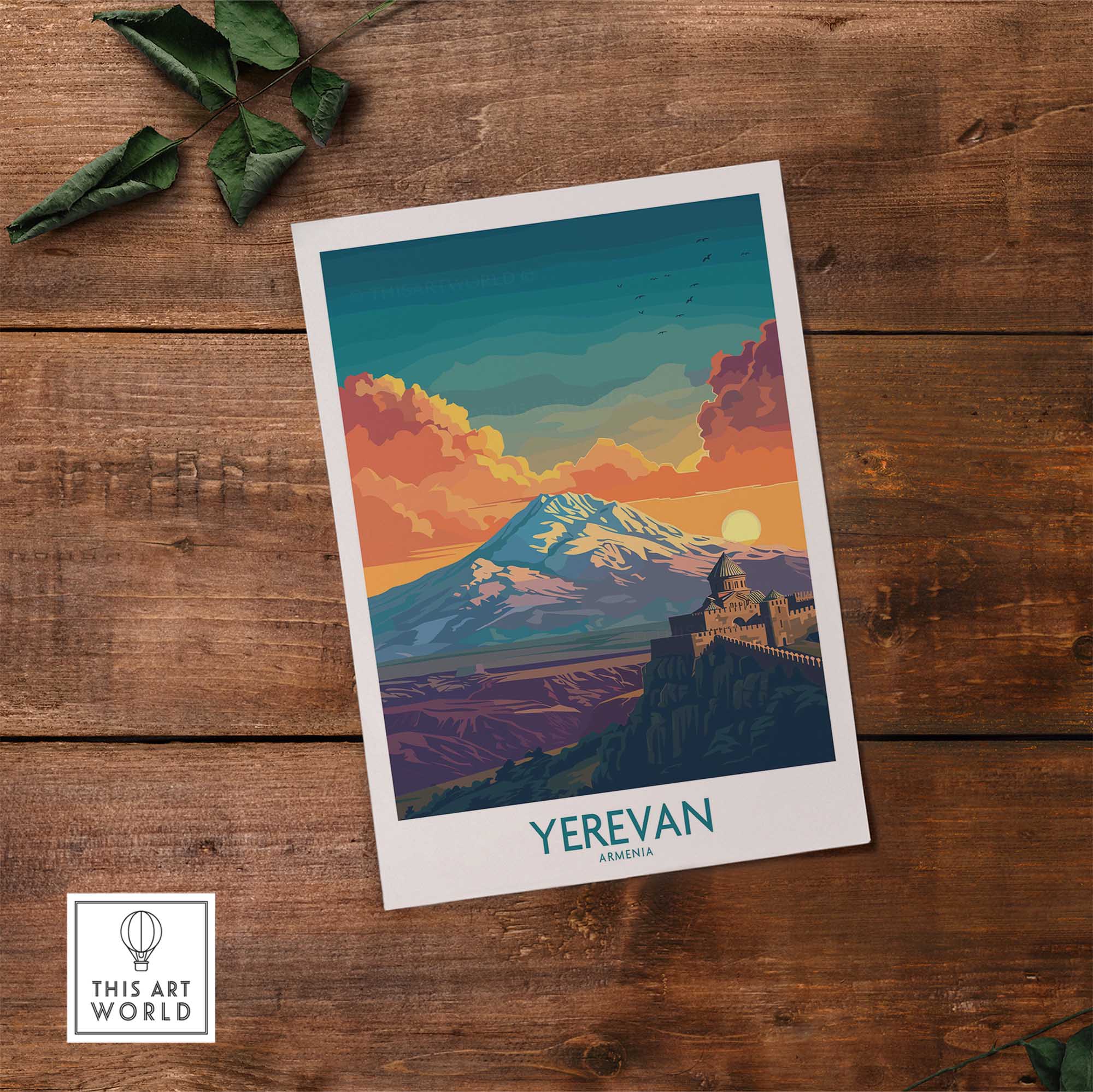 Yerevan Print Armenia-This Art World