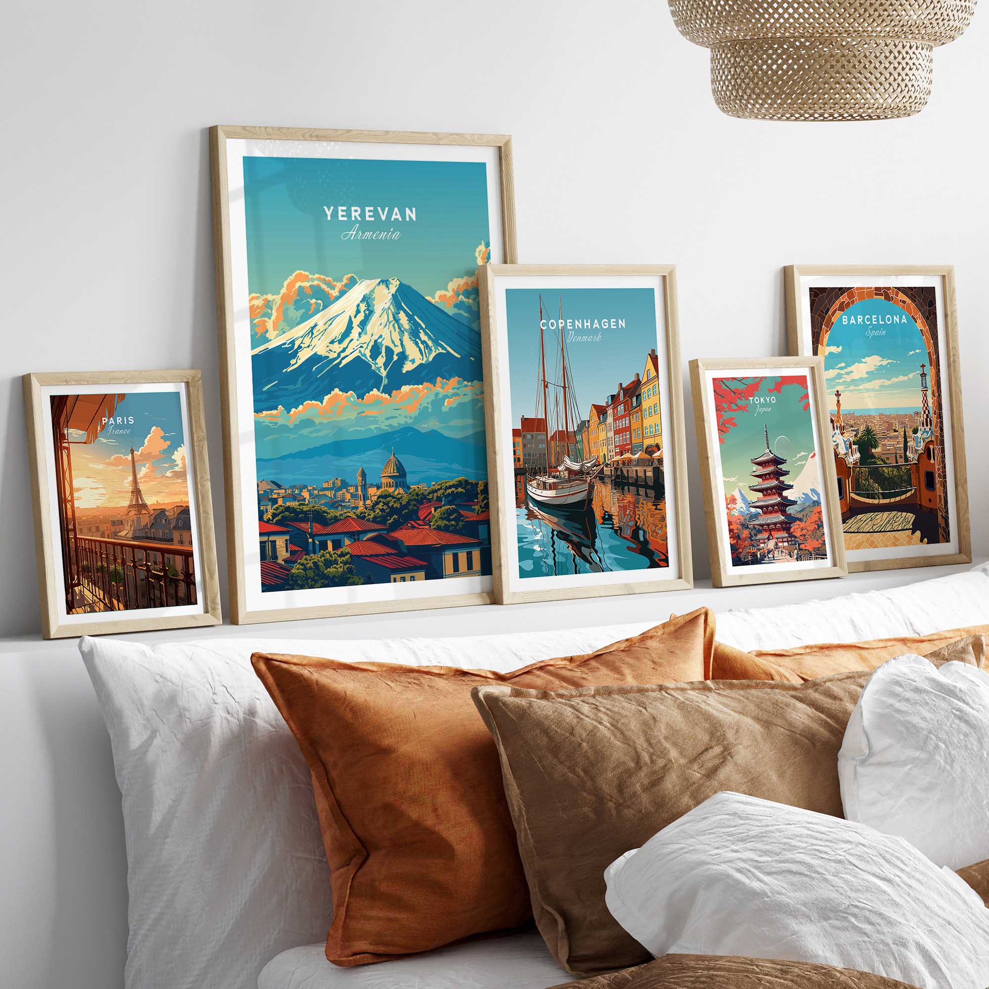 Yerevan Travel Poster Armenia-This Art World