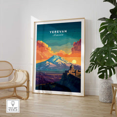 Yerevan Travel Print Armenia-This Art World
