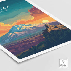 Yerevan Travel Print Armenia-This Art World