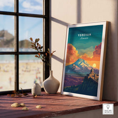 Yerevan Travel Print Armenia-This Art World